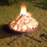 Completed Fire Dish